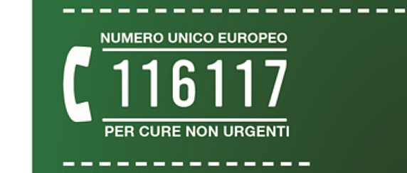 Numero Unico Europeo 116117 per le cure mediche non urgenti